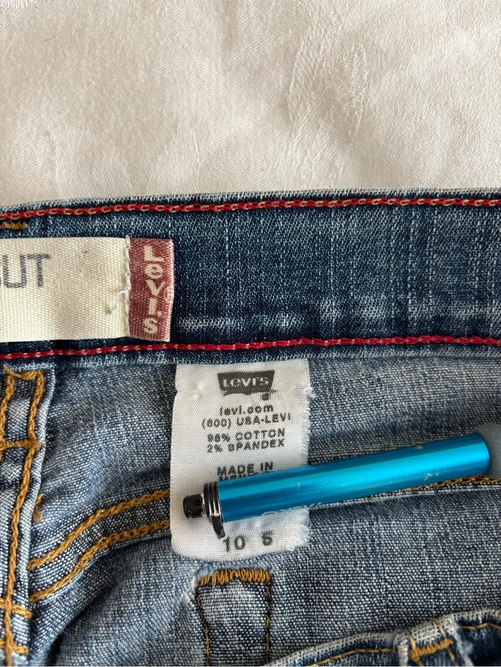 Levi's  Bootcut blue denim jeans 10s